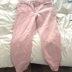 Pink jeans